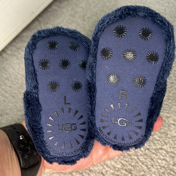 UGG Baby Bootie Bixbee, NAVY EUC, Size 0-1 - Picture 6 of 7